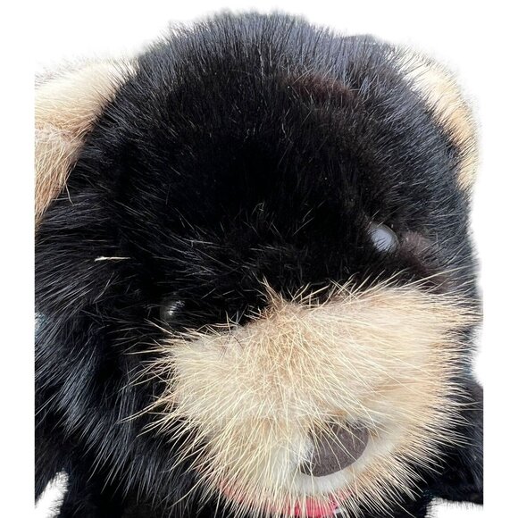 Rare Vintage Trading post Real Mink Fur Plush Teddy‎ Bear - Picture 4 of 6